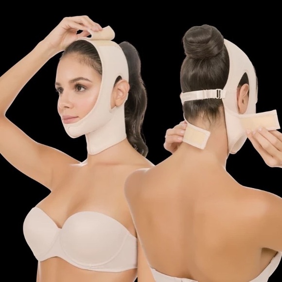 Post Surgery Compression Face Wrap - Picture 3 of 3